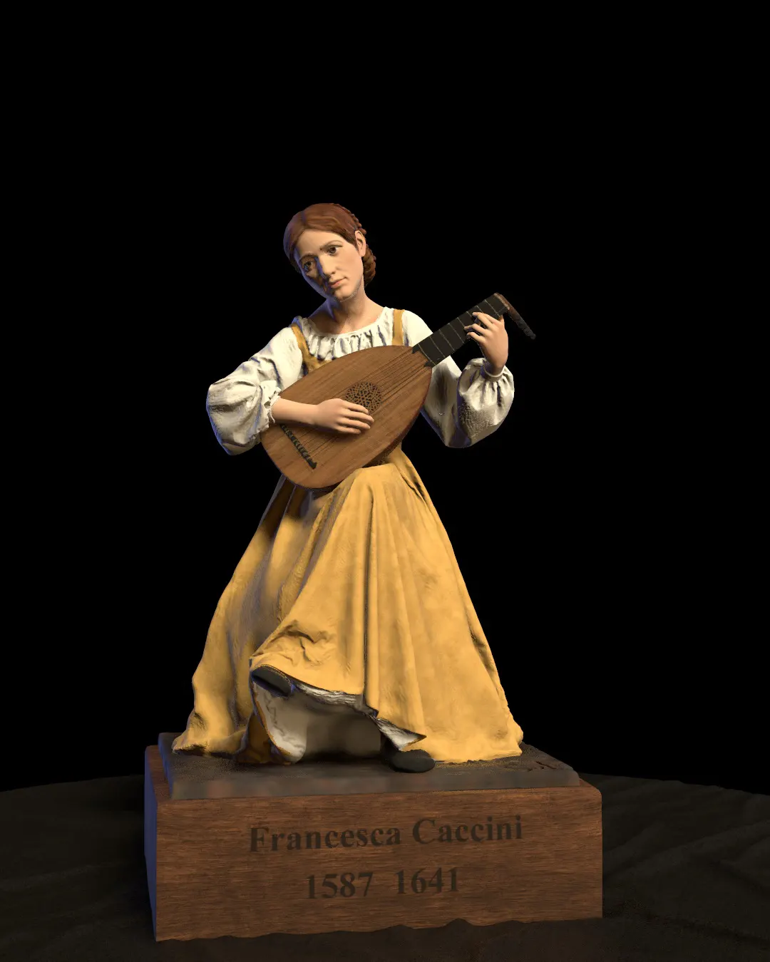 Francesca-Caccini-statue/Rendering-of-Francesca-Caccini-statue-modeled-by-Emil-Sole-5.webp